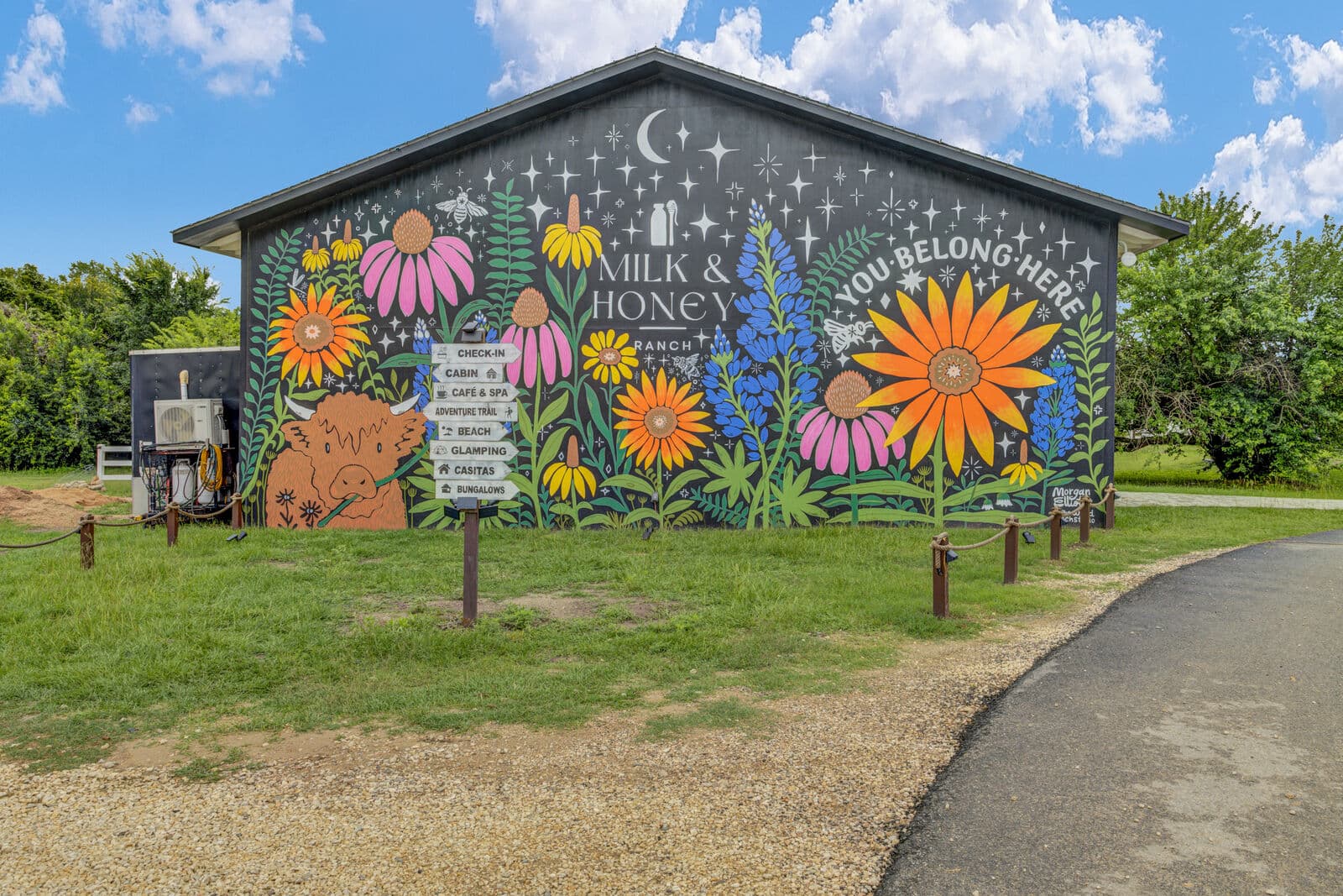 The Ark at Milk & Honey Ranch in Burton, TX