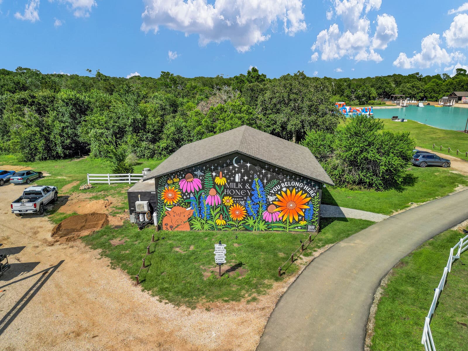 The Ark event pavilion at Milk & Honey Ranch in Burton, TX — photo 2