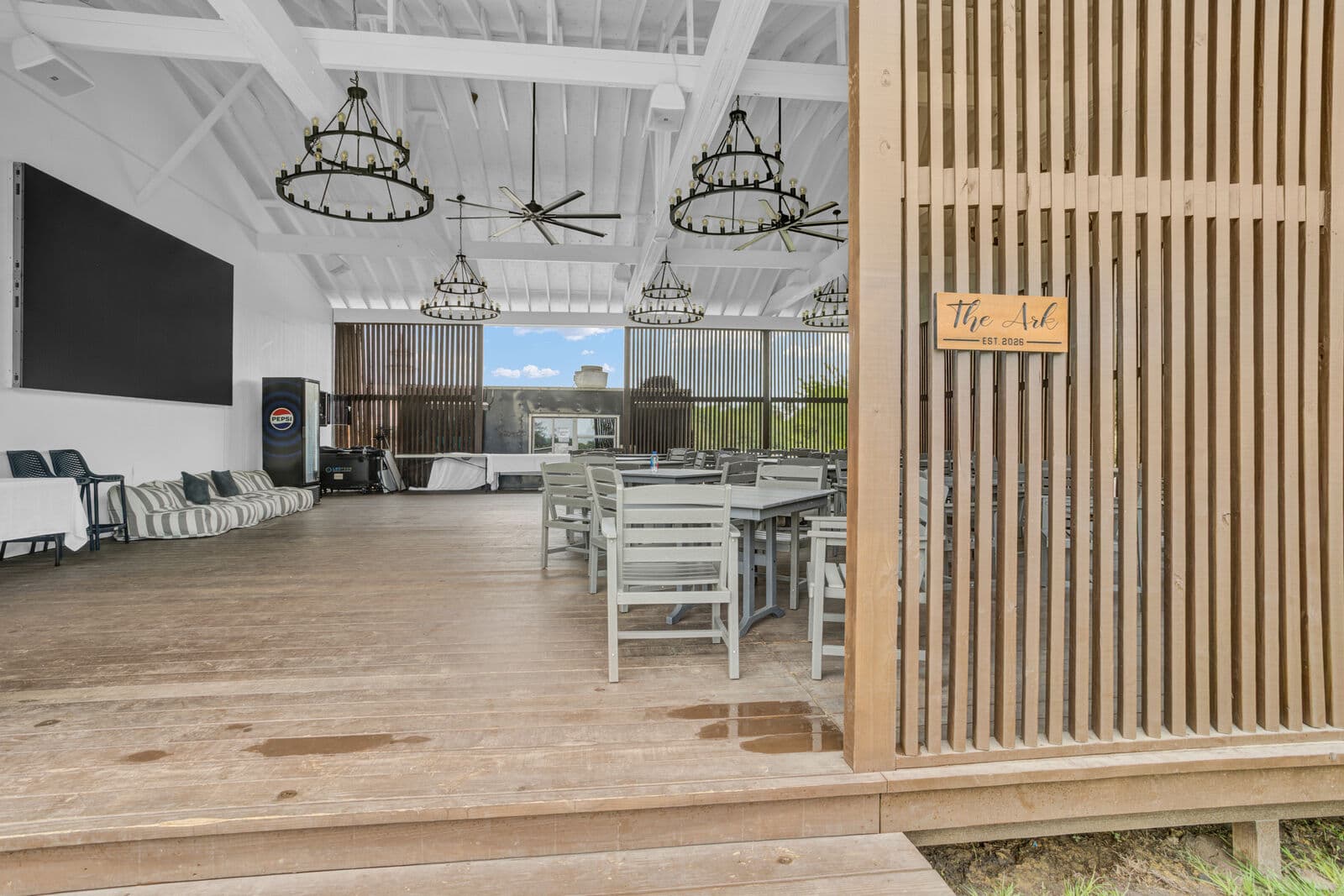 The Ark event pavilion at Milk & Honey Ranch in Burton, TX — photo 3