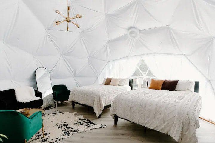 Glamping Domes interior 3