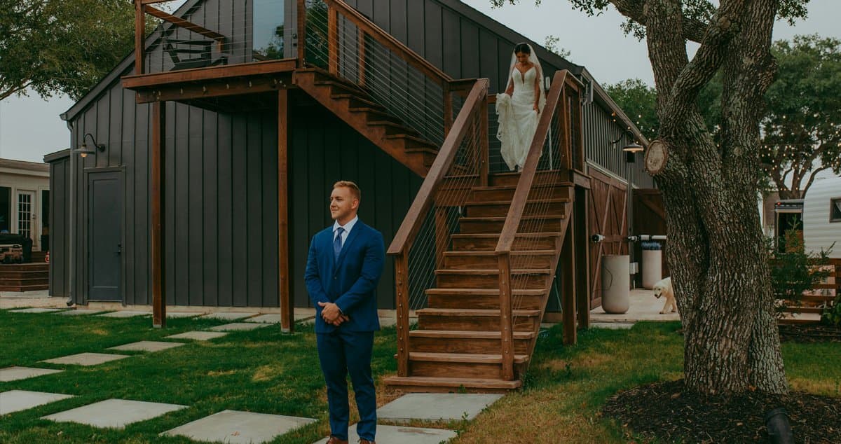 The wedding chapel at Milk & Honey Ranch in Burton, TX — photo 4