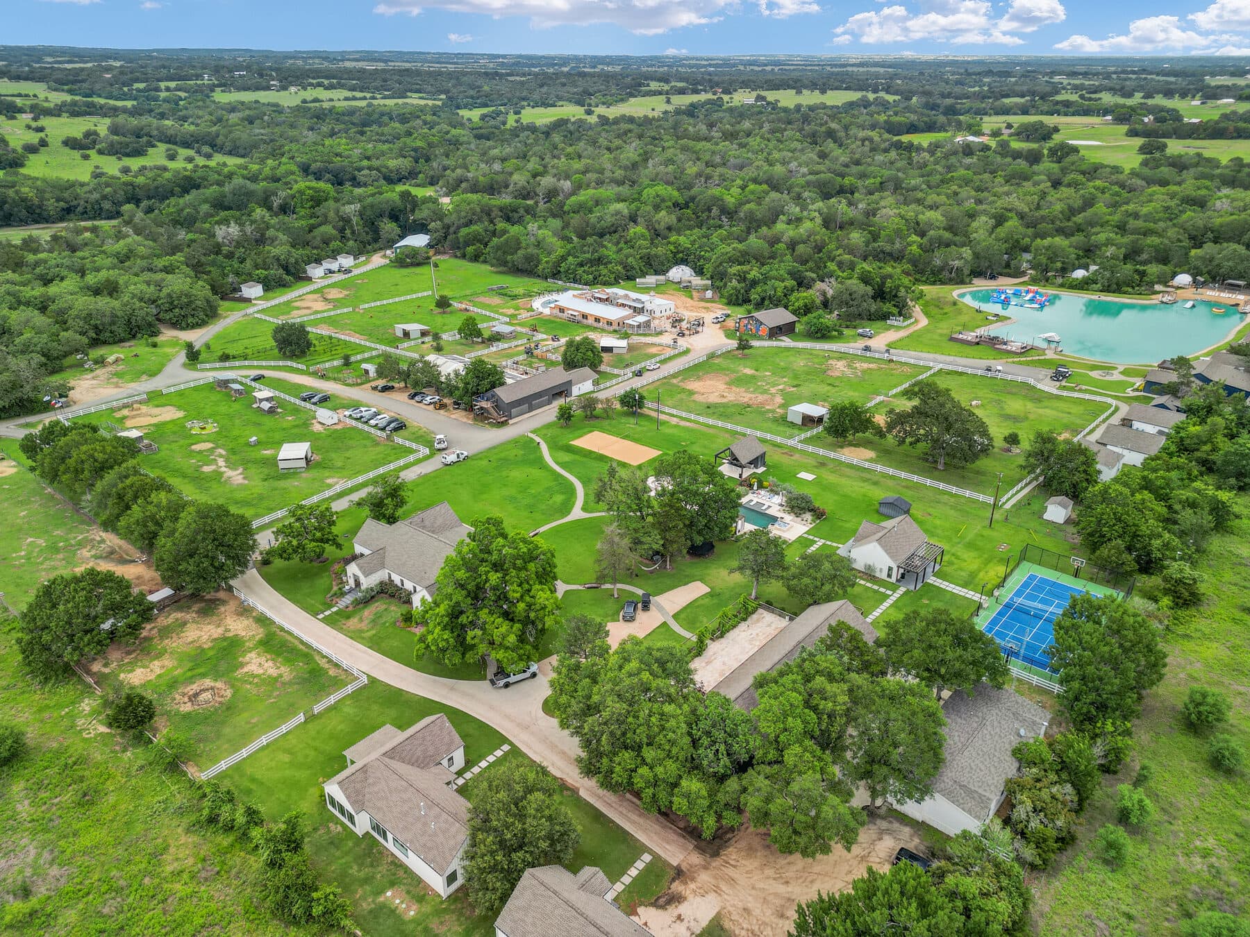 Plan Your Event at the Ranch at Milk & Honey Ranch in Burton, TX