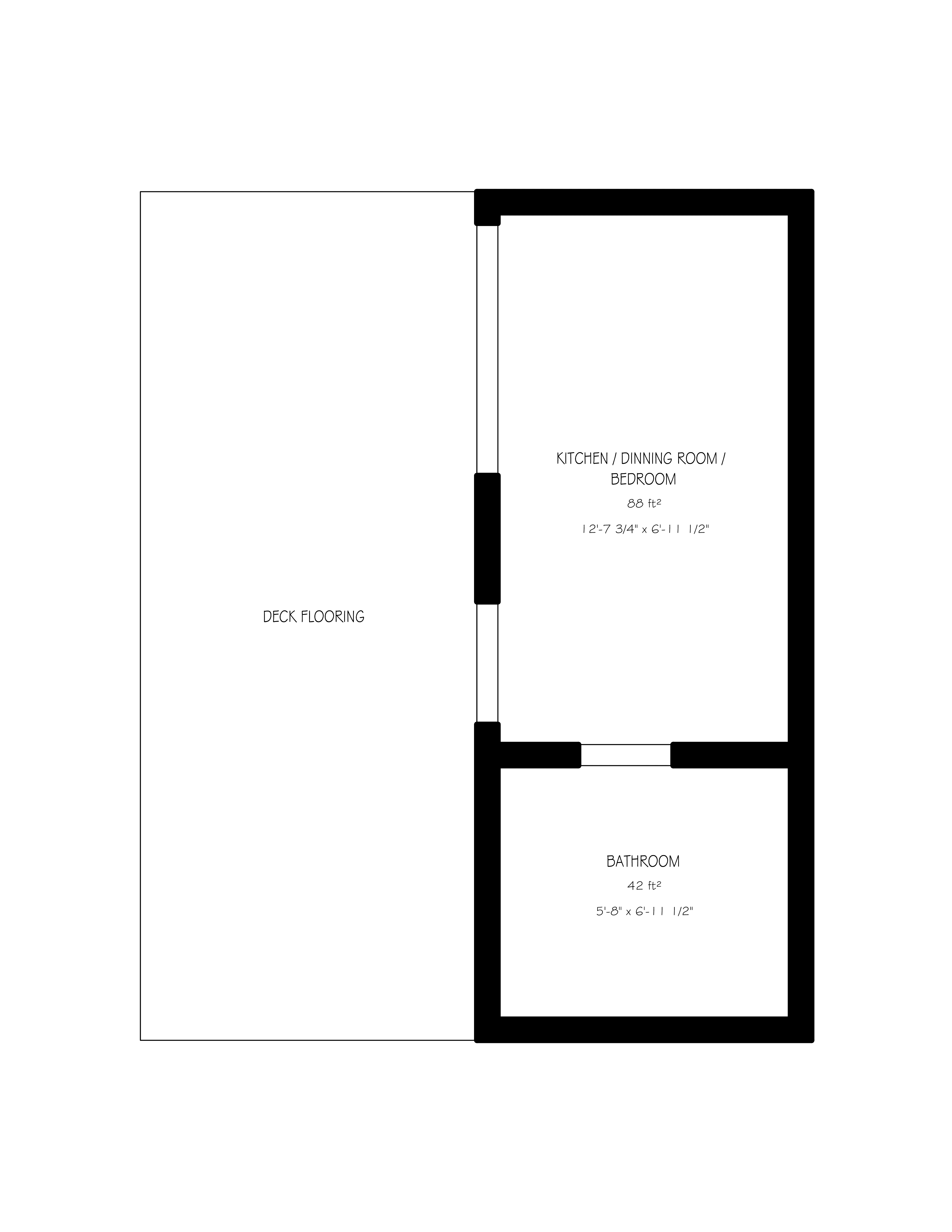 Pods floor plan
