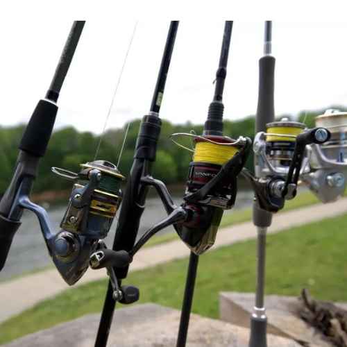 Fishing at Milk & Honey Ranch in Burton, TX
