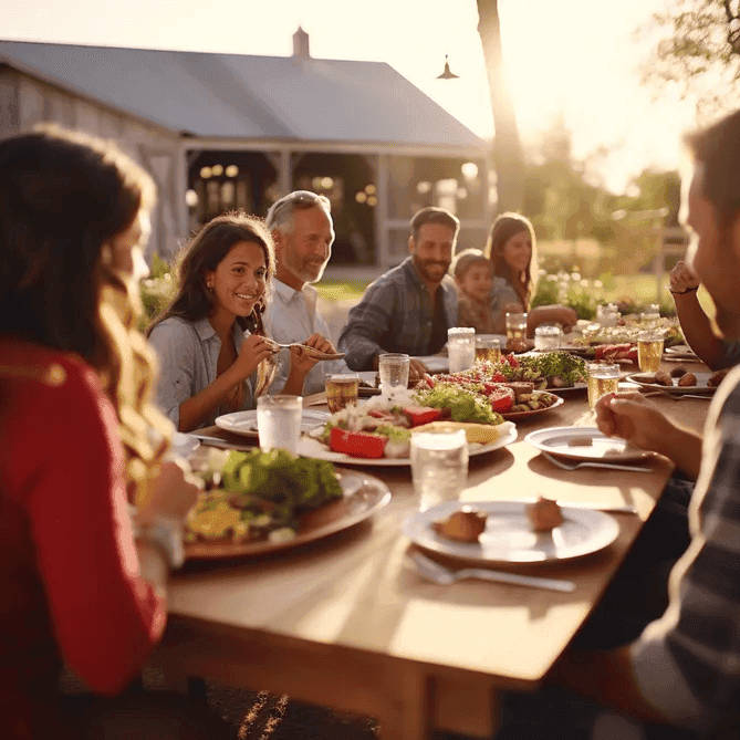 Celebrating Family Reunions with Local Produce