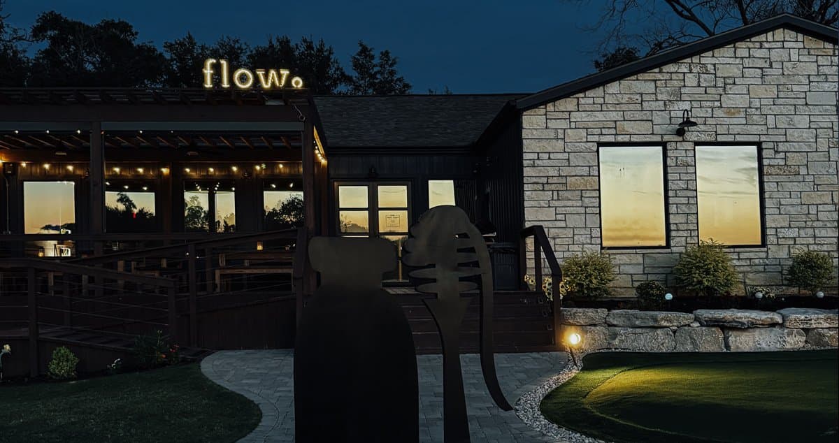 Dining at Milk & Honey Ranch in Burton, TX