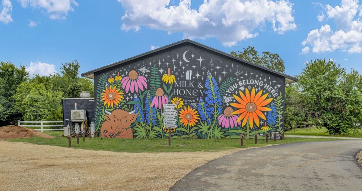 About Us at Milk & Honey Ranch in Burton, TX