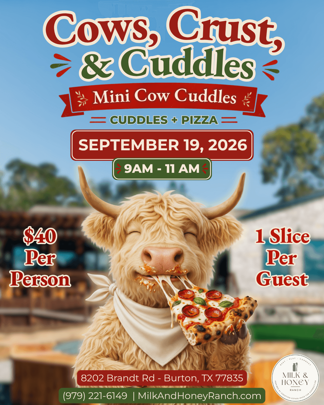Mini Cow Cuddles: Cows, Crust & Cuddles!