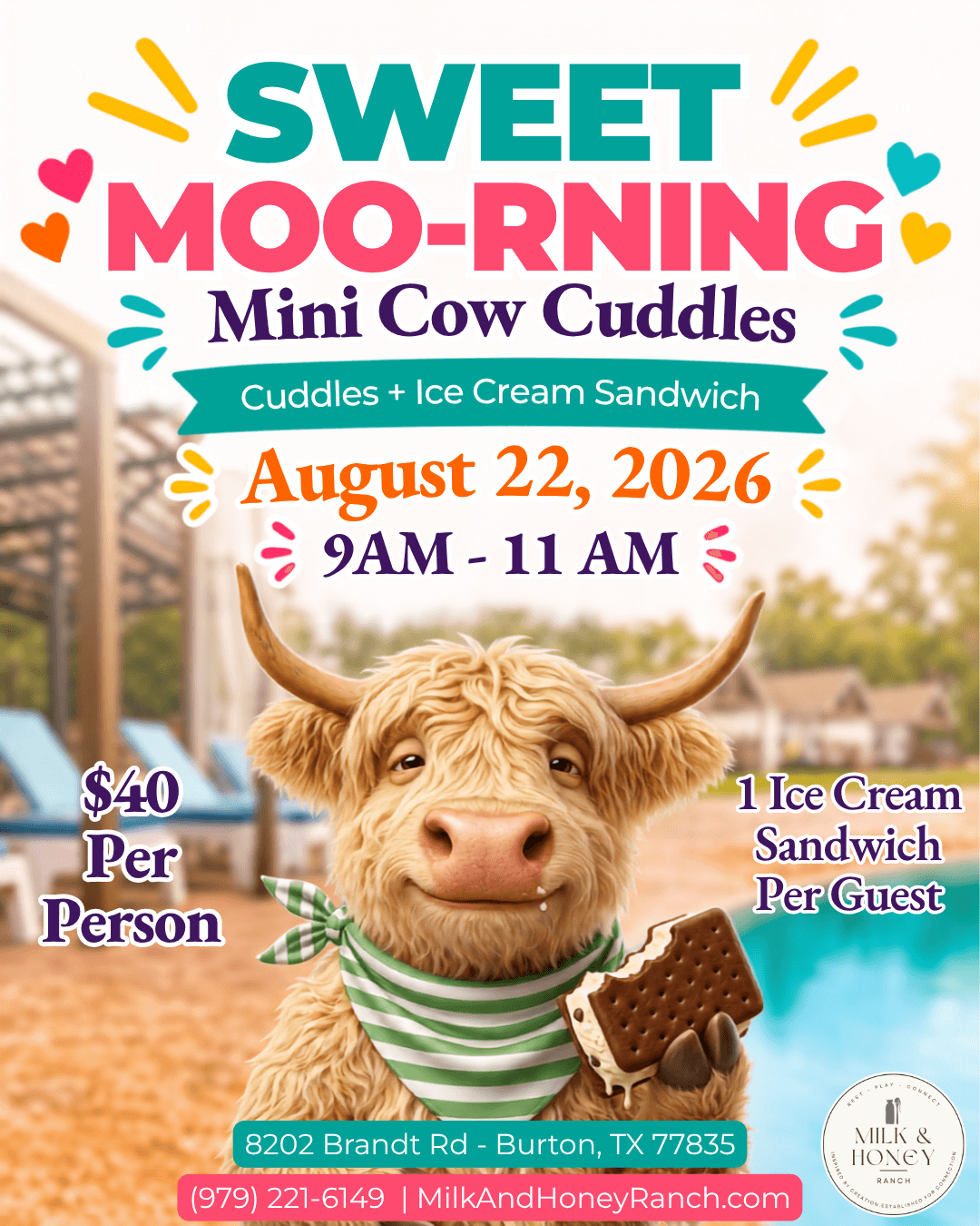 Mini Cow Cuddles: Sweet Moo-rning!