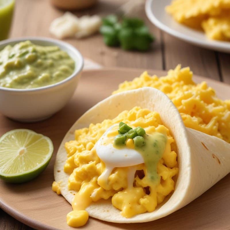Egg & Cheese Breakfast Taco