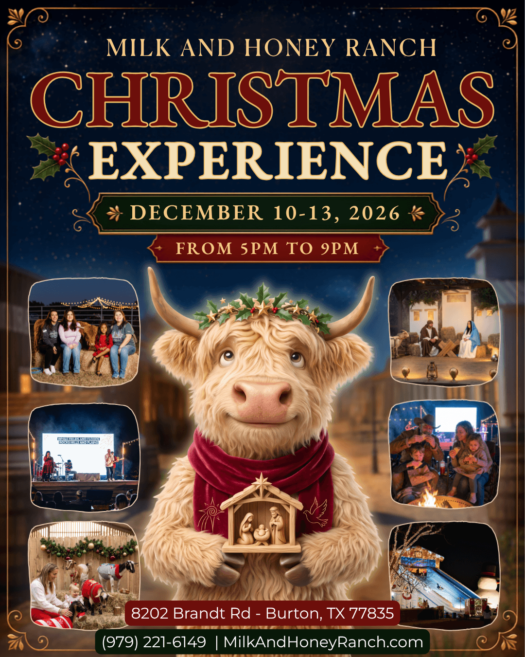 Milk and Honey Ranch Christmas Experience